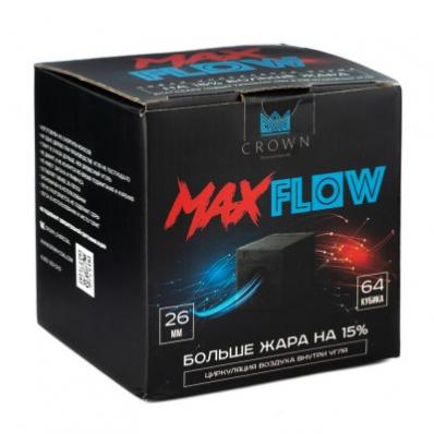 Уголь Crown Max Flow 26мм 64шт