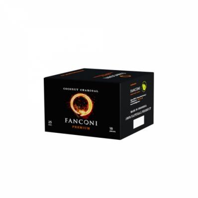 Уголь для кальяна Fanconi 18шт 25mm