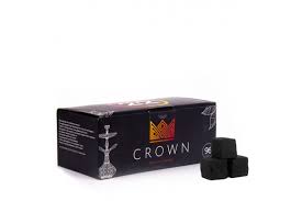Уголь для кальяна Crown 96шт 22мм